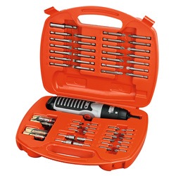 Black and Decker - 54 Piece Alkaline Screwdriver and Screwdriving Set - A7071