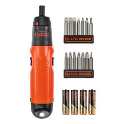 Black and Decker - 19 Piece Alkaline Screwdriver and Screwdriving Set - A7073