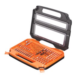 Black and Decker - Mixed drilling and screwdriving set  50 pce - A7168