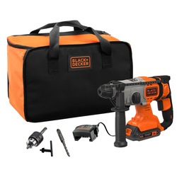 Black and Decker - 18V 20Ah SDSPlus borrhammare med kitbox - BCD900D1S