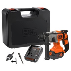 Black and Decker - 18V 40Ah SDSplus borrhammare med kitbox - BCD900M1K