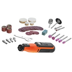 Black and Decker - 72V batteridrivet rotationsverktyg med 36  tillbehr - BCRT8I