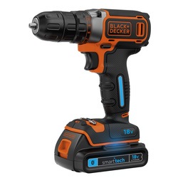 Black and Decker - 18V Smart Tech borrmaskin i frvaringsvska - BDCDC18KST