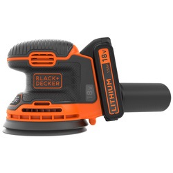 Black and Decker - 18V 15Ah Lithiumion sladdls oscillerande slipmaskin - BDCROS18