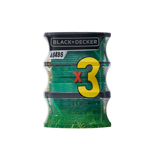 Black and Decker - Trimmertrd p spole 3pack  10 m - A6486
