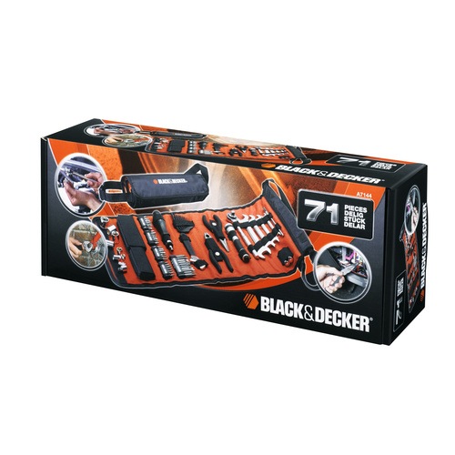 Black and Decker - Billtillbehrsset 71 delar - A7144