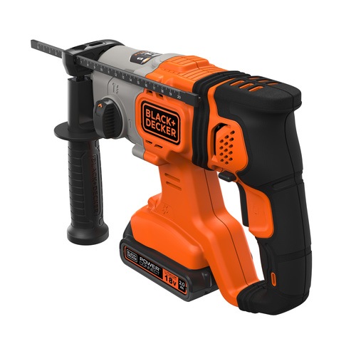 Black and Decker - 18V 20Ah SDSPlus borrhammare med kitbox - BCD900D1S