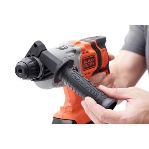 Black and Decker - 18V 20Ah SDSPlus borrhammare med kitbox - BCD900D1S