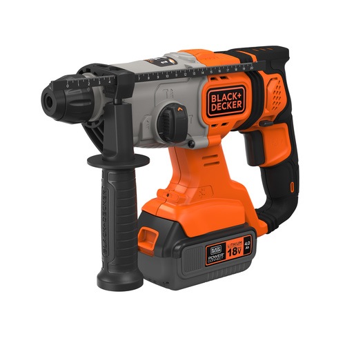 Black and Decker - 18V 40Ah SDSplus borrhammare med kitbox - BCD900M1K