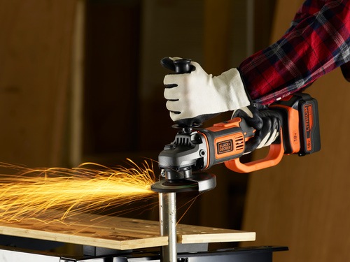 Black and Decker - 18V 40Ah Liion sladdls vinkelslip - BCG720M1