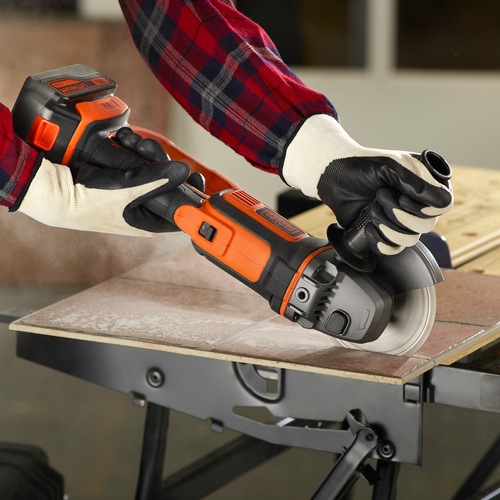Black and Decker - 18V 40Ah Liion sladdls vinkelslip - BCG720M1