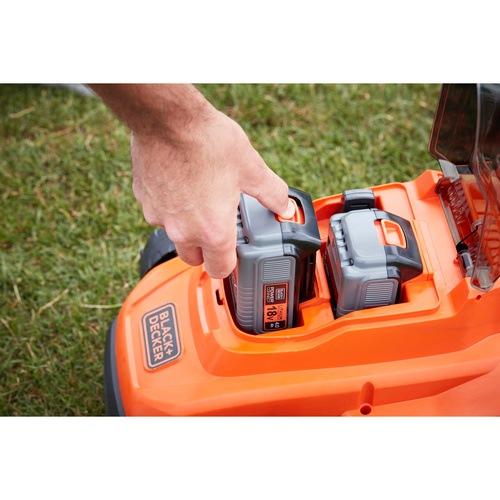 Black and Decker - 2x18V 40Ah 33cm kompakt grsklippare - BCMW33184L2