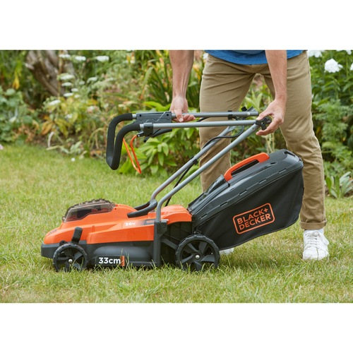 Black and Decker - 36V 33cm kompakt grsklippare utan batteri - BCMW3336N