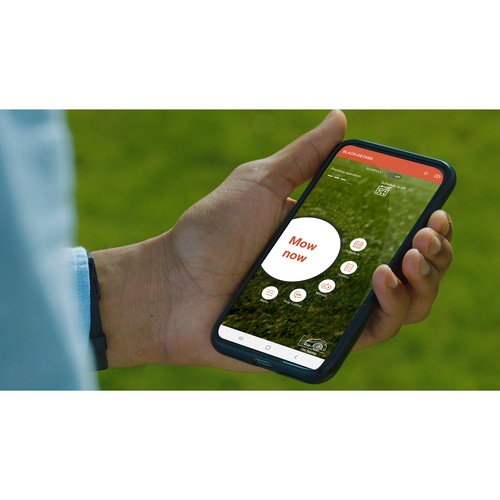 Black and Decker - Batteridriven robotgrsklippare med sjlvrengring och Robot Home - BCRMW123
