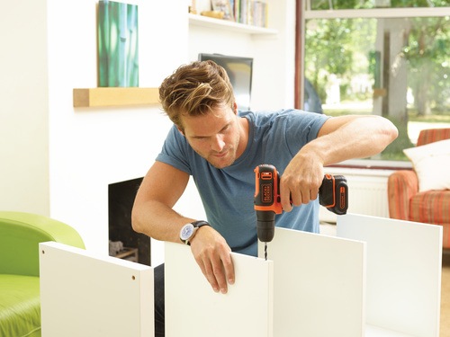 Black and Decker - 108V LiIon borrmaskinskruvdragare - BDCD12