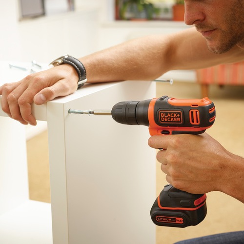 Black and Decker - 108V LiIon borrmaskinskruvdragare - BDCD12