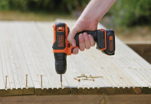 Black and Decker - 108V LiIon borrmaskinskruvdragare - BDCD12