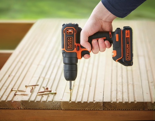 Black and Decker - 18V Drill  200mA charger  carton  1 batt - BDCD18