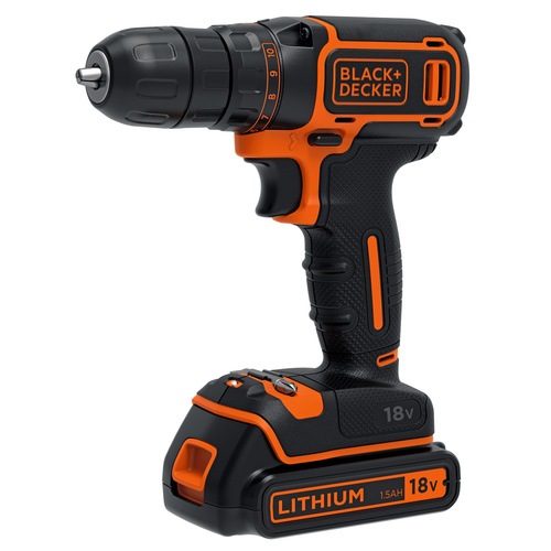 Black and Decker - 18V Borrmaskinskruvdragare - BDCDC18K1