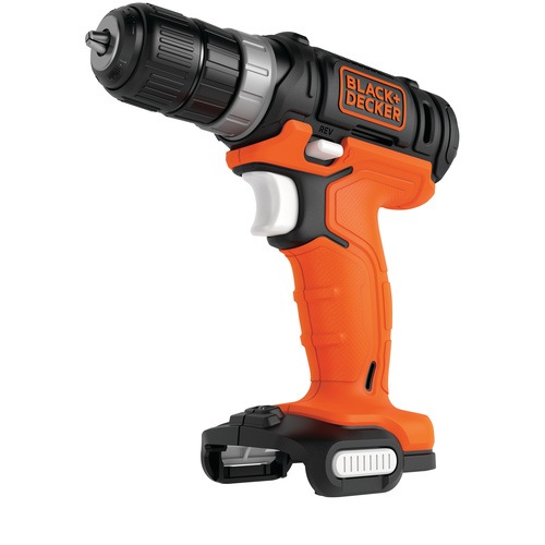 Black and Decker - 12V USB laddningsbar borrskruvdragare utan batteri - BDCDD12USB