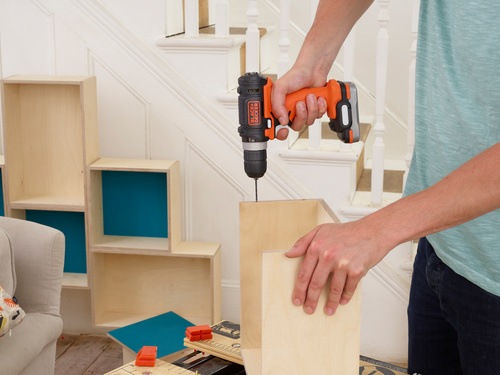 Black and Decker - 12V USB laddningsbar borrskruvdragare utan batteri - BDCDD12USB