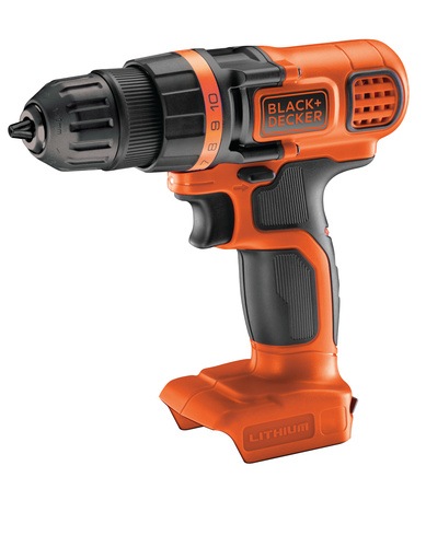 Black and Decker - 18V Skruvdragare utan batteri och laddare - BDCDD18N