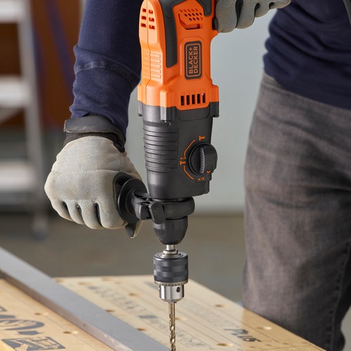 Black and Decker - 650W SDSplus Borrhammare - BEHS01