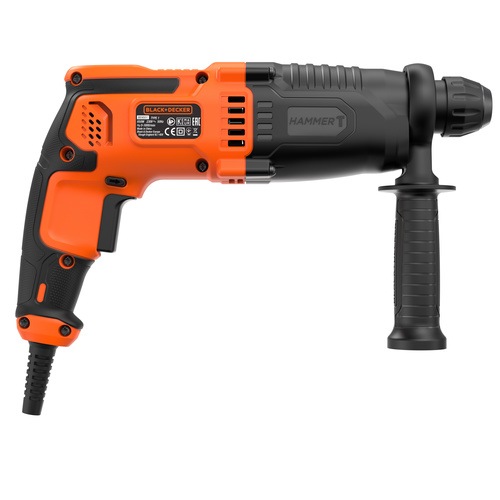 Black and Decker - 650W SDS Borrhammare med kitbox - BEHS01K