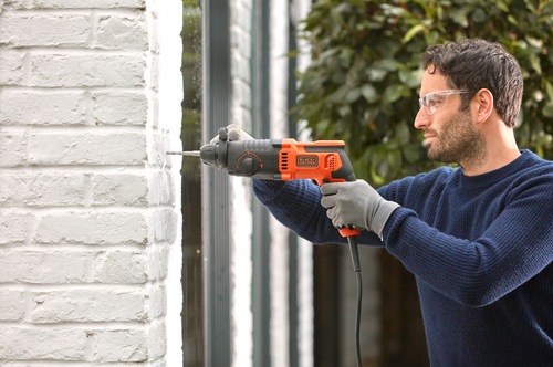Black and Decker - 650W SDS Borrhammare med kitbox - BEHS01K