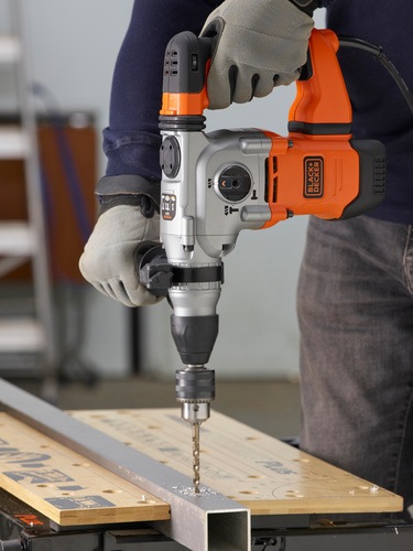 Black and Decker - 1250W SDS Borrhammare i kitbox - BEHS03K