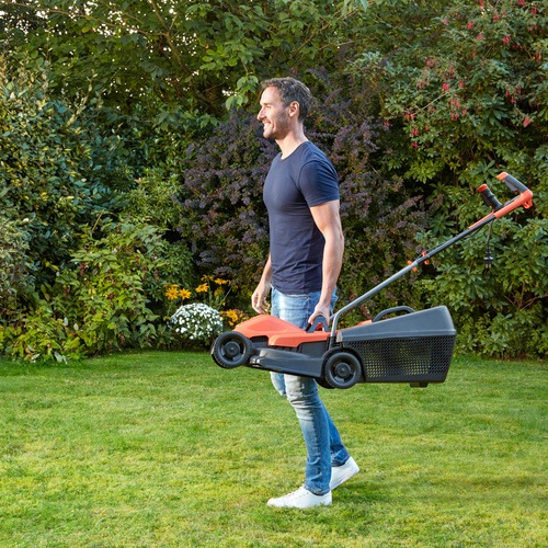 Black and Decker - 32CM 1200W Grsklippare med ergonomiskt handtag - BEMW451BH
