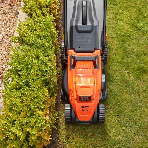 Black and Decker - 34CM 1400W Grsklippare med EasySteer - BEMW461ES