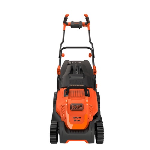 Black and Decker - 38CM 1600W Grsklippare med ergonomisk handtagsdesign - BEMW471BH