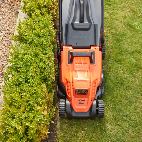 Black and Decker - 38cm 1600W Grsklippare med EasySteer - BEMW471ES