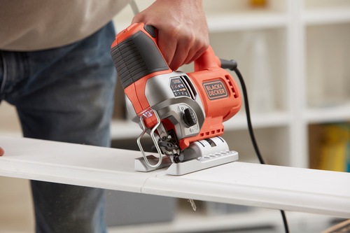 Black and Decker - 650W pendelsticksg  2 blad och kitbox - BES610K