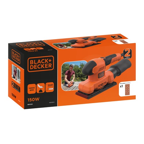 Black and Decker - 150W 13 ark Planslip - BEW220
