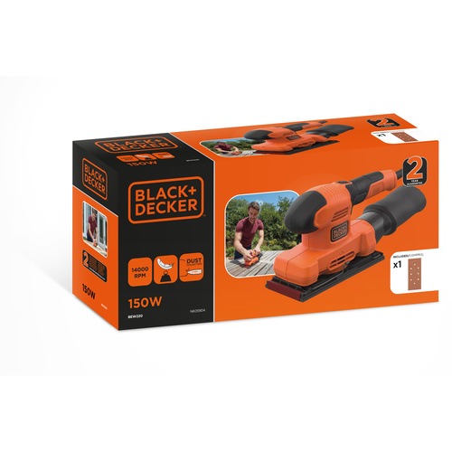 Black and Decker - 150W 13 ark Planslip - BEW220