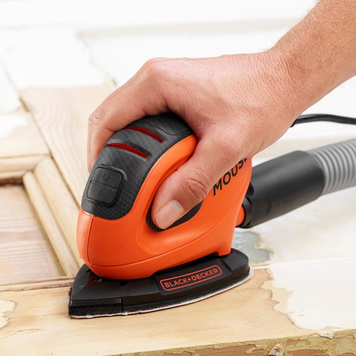 Black and Decker - 55W Mouse detaljslip  6 slipark - BEW230