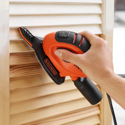 Black and Decker - 55W Mouse detaljslip  6 slipark - BEW230