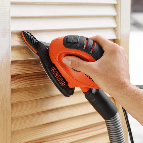 Black and Decker - 55W Mouse detaljslip  6 slipark - BEW230