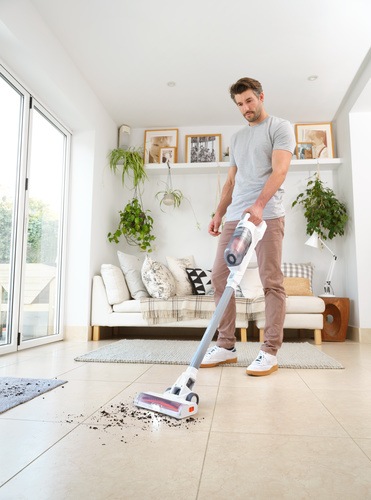 Black and Decker - 18V 2i1 Skaftdammsugare med integrerat 15Ah batteri - BHFEA515J
