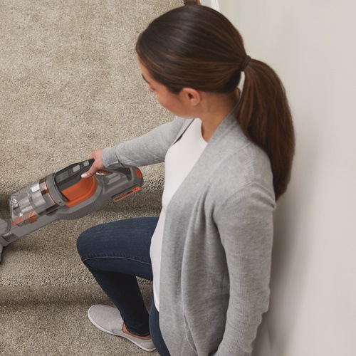 Black and Decker - 18V 4in1 Cordless POWERSERIES Extreme Vacuum Cleaner Bare Unit - BHFEV182B