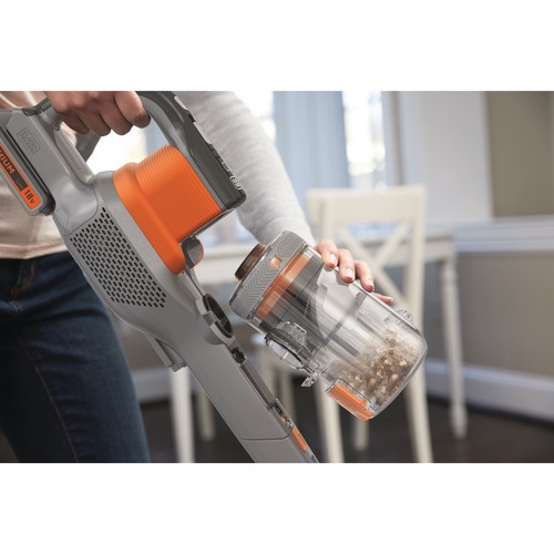 Black and Decker - 18V 4in1 Cordless POWERSERIES Extreme Vacuum Cleaner Bare Unit - BHFEV182B
