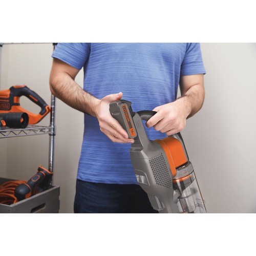 Black and Decker - 18V 4in1 Cordless POWERSERIES Extreme Vacuum Cleaner Bare Unit - BHFEV182B