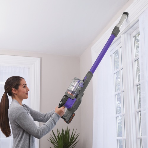 Black and Decker - 18V 4i1 POWERSERIES Extreme Pet skaftdammsugare - BHFEV182CP
