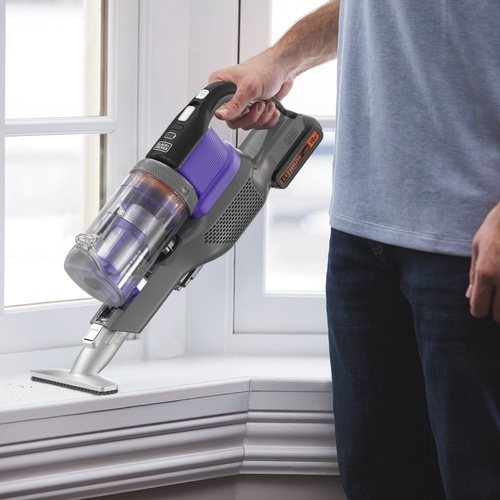 Black and Decker - 18V 4i1 POWERSERIES Extreme Pet skaftdammsugare - BHFEV182CP