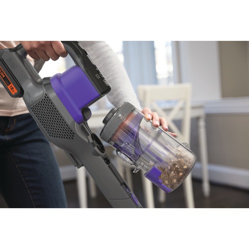 Black and Decker - 18V 4i1 POWERSERIES Extreme Pet skaftdammsugare - BHFEV182CP