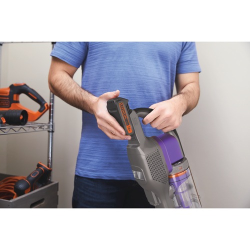 Black and Decker - 18V 4i1 POWERSERIES Extreme Pet skaftdammsugare - BHFEV182CP