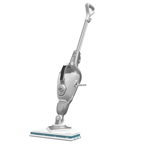 Black and Decker - 1600W 2i1 Steammop med deltahuvud SteMitt och 15 tillbehr - BHSM1615DSG