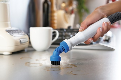 Black and Decker - 1600W 2i1 Steammop med deltahuvud SteMitt och 15 tillbehr - BHSM1615DSG